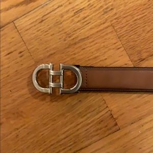 Black and brown belts Ferragamo type